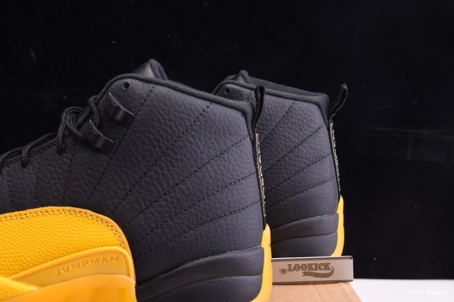 Kicktheory Retro 130690-070 Black Air University 12 Gold Jordan 0630